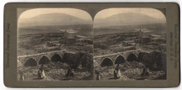 Stereo-Fotografie Universal Studio Company, Ansicht Nain, Das Dorf Nain Und Berg Tabor, Nordöstlich Blickend  - Fotos Estereoscópicas