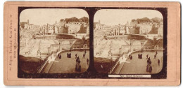 Stereo-Foto Allg. Deutscher Kunst-Verein, Berlin, Friedrichstrasse 40, Ansicht Rom, Forum Romanum  - Stereoscopic