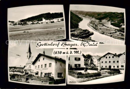 73830674 Gottsdorf Niederbayern Gasthof Veicht Ebenstein Blick Ins Donautal Dorf - Sonstige & Ohne Zuordnung