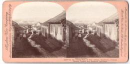 Stereo-Fotografie Keystone View Company, Meadville /Pa, Ansicht Port Arthur /Manchuria, Ältester Stadtteil  - Stereoscopic