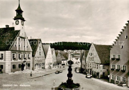 73830664 Greding Marktplatz Mit Heinrich Herold Brunnen Greding - Autres & Non Classés