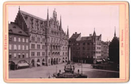 Fotografie Römmler & Jonas, Dresden, Ansicht München, Rathaus  - Lugares