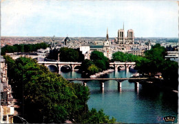 10-5-2024 (4 Z 40) France (posted 1962) Notre Dame De Paris (et Ponts) - Eglises Et Cathédrales