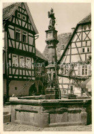 73756457 Michelstadt MArktplatz Roehrbrunnen Fachwerkhaeuser Michelstadt - Michelstadt