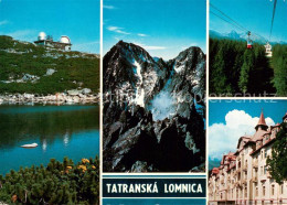 73756441 Tatranska Lomnica Observatorium Skalnate Pleso Lomitzer Spitze Bergbahn - Tchéquie