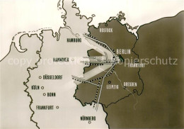 73756362 Berlin Verbindungslinien V. Berlin N. Westdeutschland Berlin - Andere & Zonder Classificatie