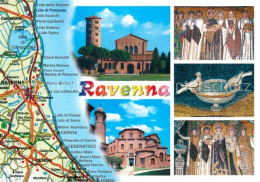 73065774 Ravenna Italia Mosaik Landkarte Ravenna Italia - Other & Unclassified