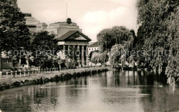 73065394 Detmold Burggraben Mit Landestheater Detmold - Detmold