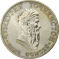 Tadjikistan, 5 Somoni, 2001, St. Petersburg, Cuivre-Nickel-Zinc (Maillechort) - Tadjikistan