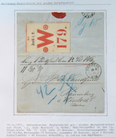 Norddeutscher Bund Paketbegleitbrief Gr Aufgabezettel Landfried Rauenberg #IO524 - Lettres & Documents