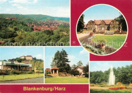 73065295 Blankenburg Harz Panorama Schloss Museum Stadtpark Thiepark Blankenburg - Blankenburg