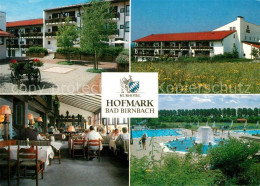 73065200 Bad Birnbach Kurhotel Hofmark Kurpark Freibad Bad Birnbach - Andere & Zonder Classificatie