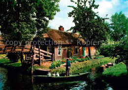 73063986 Giethoorn Milchlieferung Per Boot Giethoorn - Other & Unclassified