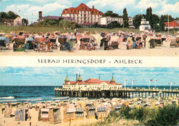 73063374 Ahlbeck Ostseebad Heringsdorf Strand Seebruecke FDGB Heim Solidaritaet  - Sonstige & Ohne Zuordnung