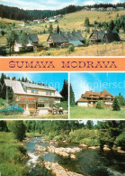 73063361 Modrava Panorama Modrava - Tschechische Republik