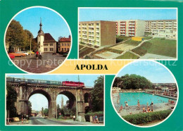 73063351 Apolda Markt Viadukt Neubaugebiet Freibad Apolda - Apolda