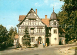 73063186 Bad Liebenstein Postamt Fachwerkhaus Historisches Gebaeude Bad Liebenst - Bad Liebenstein