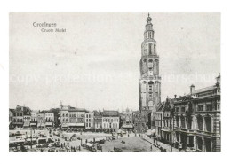 73063123 Groningen Groote Markt Repro Groningen - Andere & Zonder Classificatie