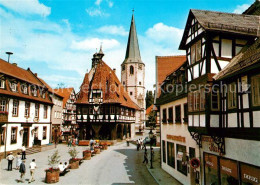 73063008 Michelstadt Marktplatz Mit Hist Rathaus Michelstadt - Michelstadt