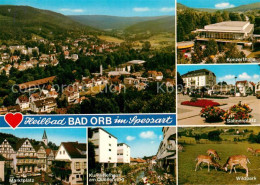 73062982 Bad Orb Panorama Marktplatz Kurmittelhaus Konzerthalle Salinenplatz Wil - Bad Orb