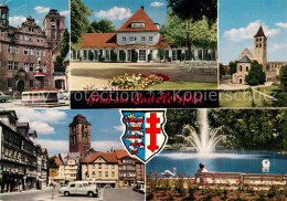 73062974 Bad Hersfeld Am Rathaus Wandelhalle Stiftsruine Linggplatz Kurparkteich - Bad Hersfeld