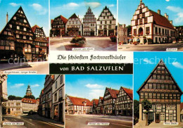 73062952 Bad Salzuflen Buergerhaeuser Lange Str Markt Rathaus Partie Hinter Der  - Bad Salzuflen