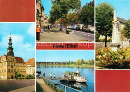 73062347 Pirna Postsaeule Anlegestelle Pirna - Pirna