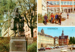 73062306 Eisenach Thueringen Bach Denkmal Statue Polytechnische Oberschule Markt - Eisenach