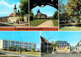 73062301 Eisenberg Thueringen Rathaus Schlossgarten Park Des Friedens Schule Neu - Eisenberg