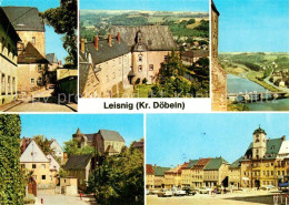 73062291 Leisnig Burg Mildenstein Bergfried Altan Malerwinkel Markt Leisnig - Leisnig