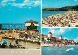 73062288 Binz Ruegen Strandpromenade Strandleben Pavillon Binz Ruegen - Sonstige & Ohne Zuordnung