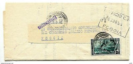 Lavoro Lire 65 "stelle" N. 760 Isolato - 1946-60: Storia Postale