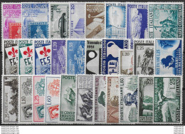 1951 Italia Annata Completa 29v. MNH - 1946-60: Neufs