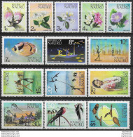 1973 Nauru Landscapes And Activities 14v. MNH SG N. 99/112 - Other & Unclassified
