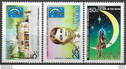 1973 Nauru Co-operative Society 3v. MNH SG N. 113/115 - Sonstige & Ohne Zuordnung