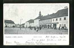 AK Uhlírské Janovice, Nàmesti S Radnici  - Czech Republic