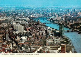 73951050 London__UK Aerial View With The River Thames - Autres & Non Classés