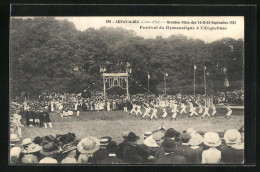 CPA Arnay-le-Duc, Festival De Gymnastique à L`Arquebuse 1912, Fête De Gymnastique  - Arnay Le Duc