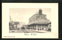 CPA Bernay, La Gare, La Gare  - Bernay