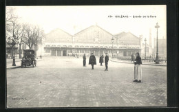 CPA Orleans, Entree De La Gare  - Orleans