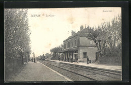 CPA Seurre, La Gare / La Gare  - Autres & Non Classés