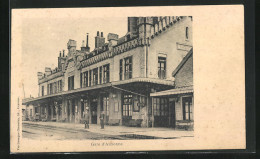 CPA Auxonne, La Gare, Vue Partielle La Gare  - Auxonne