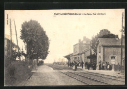 CPA Rilly-la-Montagne, La Gare, La Gare  - Rilly-la-Montagne