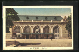 CPA Troyes, La Gare, La Gare  - Troyes