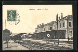 CPA Chalindrey, Intérieur De La Gare, La Gare  - Chalindrey