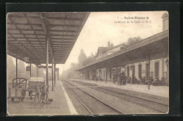 CPA Saint-Dizier, Intérieur De La Gare, La Gare  - Saint Dizier