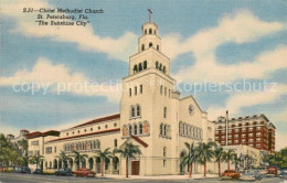 73780891 St_Petersburg_Florida Christ Methodist Church Illustration - Autres & Non Classés