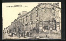 CPA Givry-en-Argonne, L`Ecole Et La Mairie  - Givry En Argonne