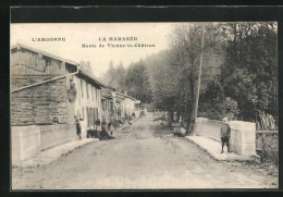 CPA La Harazée, Route De Vienne-le-Chateau  - Sonstige & Ohne Zuordnung