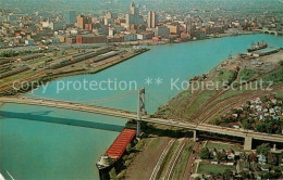 73706926 Toledo Ohio Anthony Wayne Bridge Air View Toledo Ohio - Andere & Zonder Classificatie